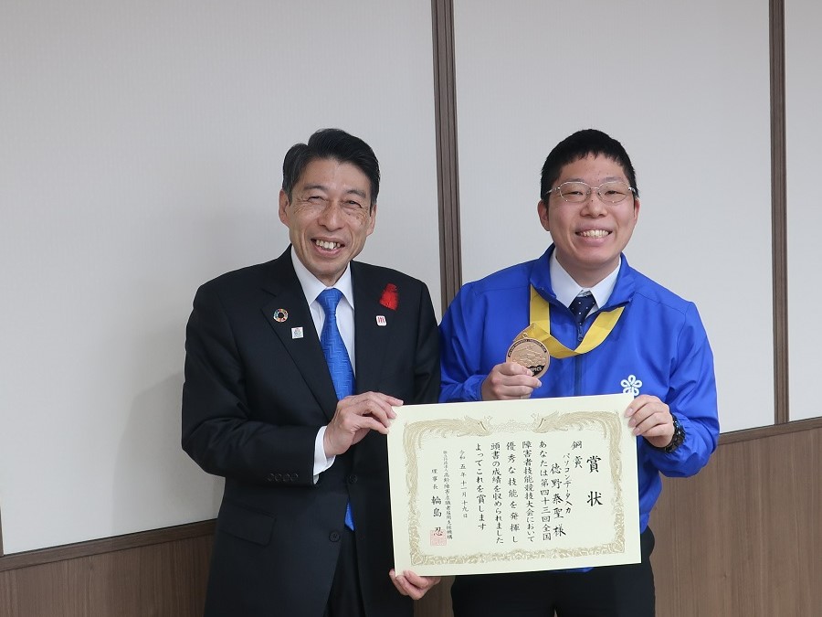 県知事とツーショット